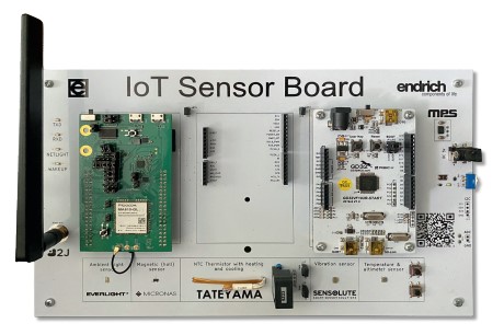 Endrich IoT infrastructure - Endrich cloud database service and related hardware development